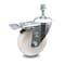 Service Caster 4 Inch Nylon Wheel Swivel 3/8 Inch Threaded Stem Caster Total Lock Brake SCC SCC-TSTTL20S414-NYS-381615 - alternate 1
